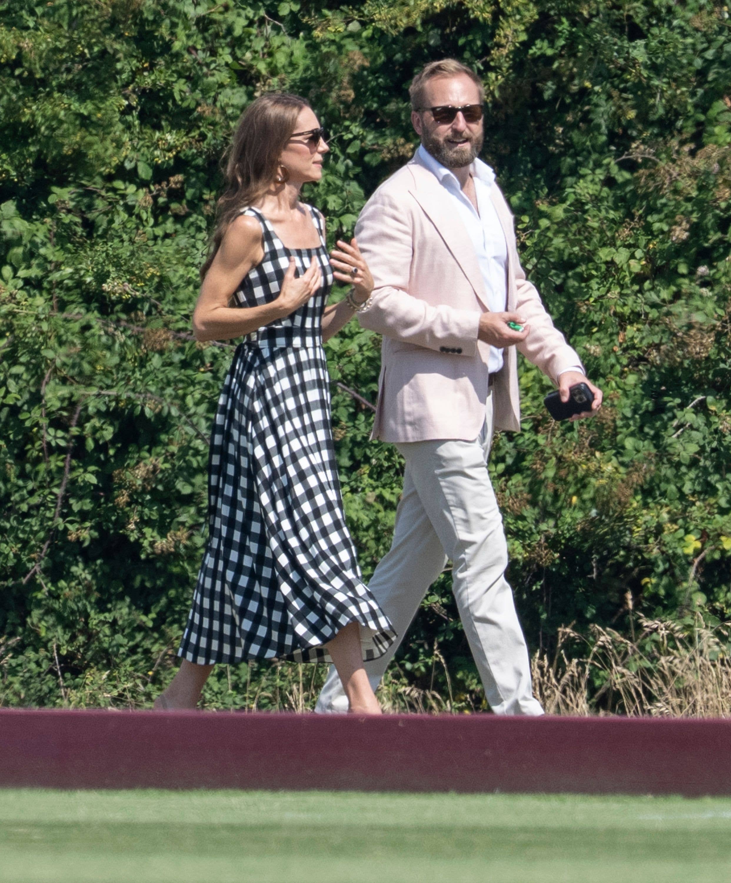 Catherine, Princess of Wales during The Royal Charity Polo Cup 2026 Guards Polo Club on July 10