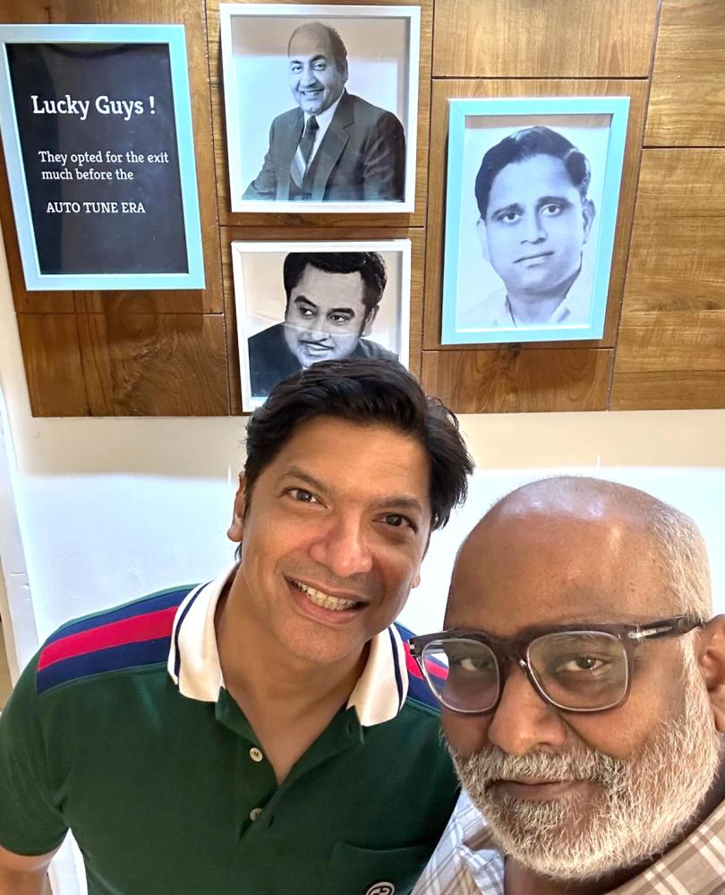 Shaan and MM Keeravani