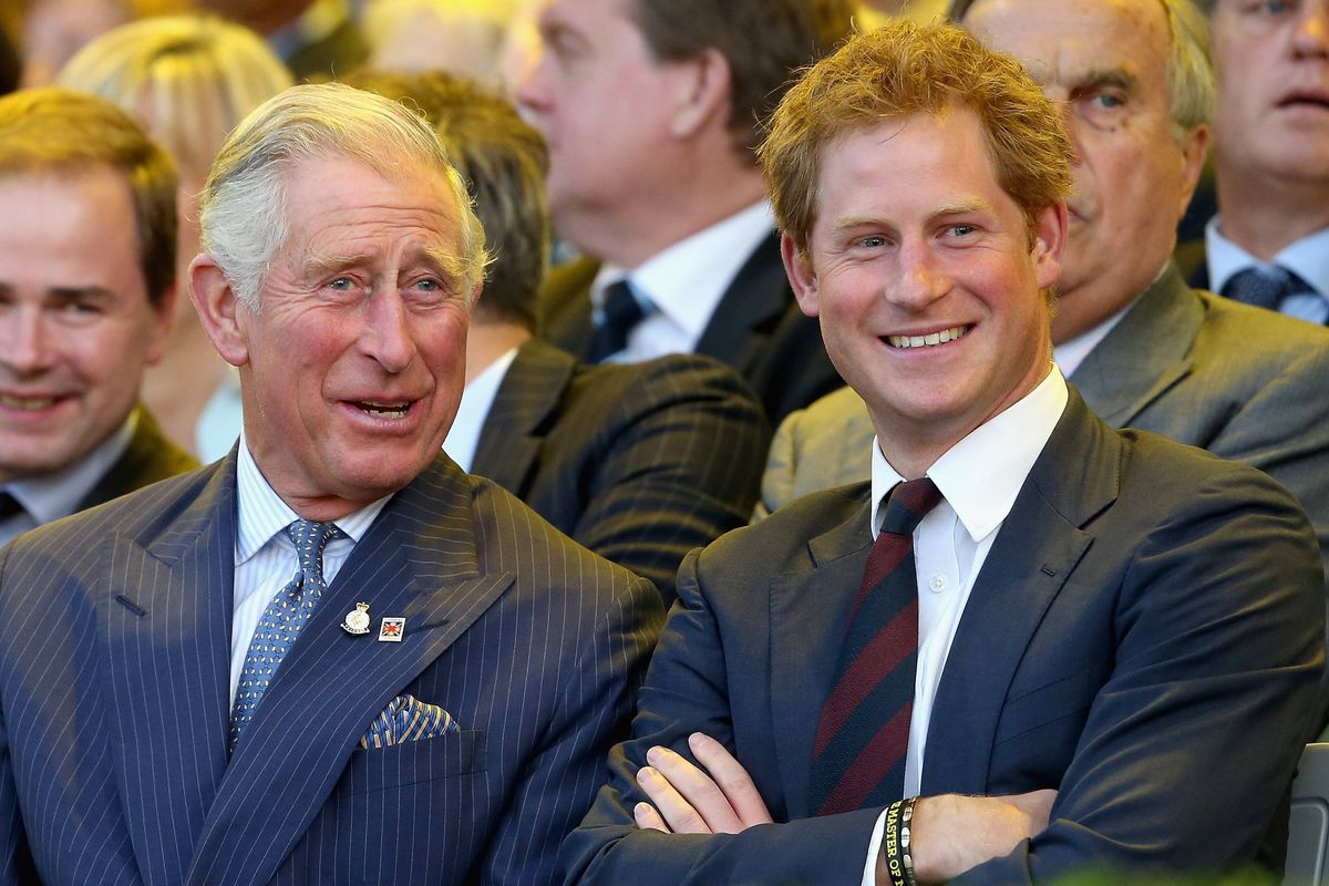 King Charles and Prince Harry