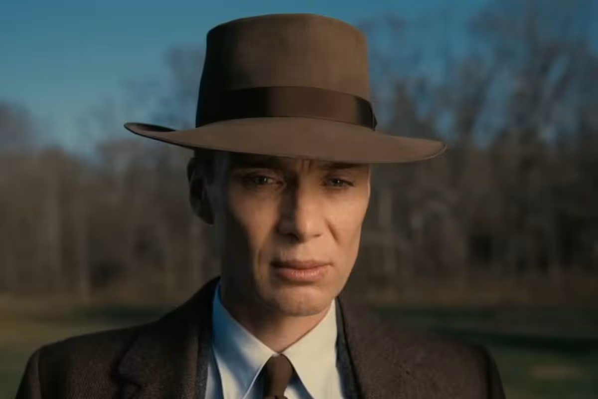 Actor Cillian Murphy stars as physicist J Robert Oppenheimer in the 2023 thriller Oppenheimer.