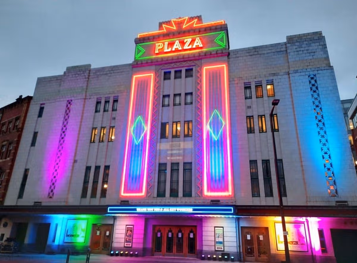 The art deco Stockport Plaza was first opened in 1932