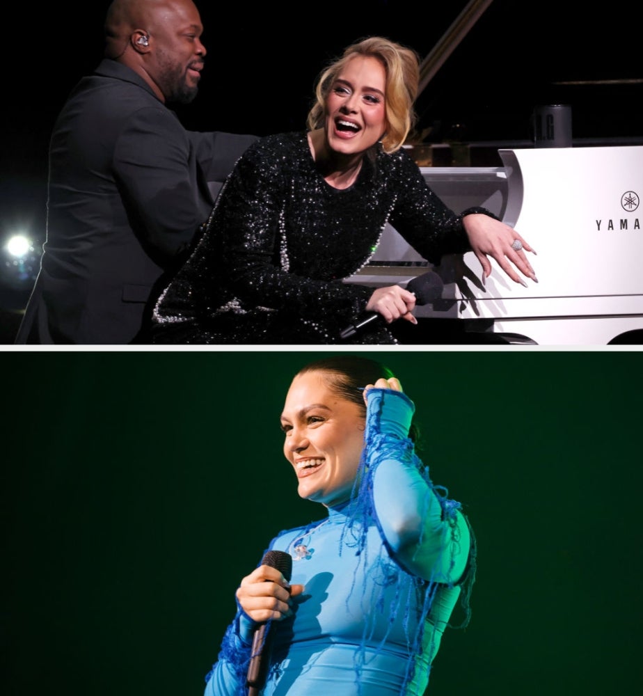 Adele and Jessie J in 2024