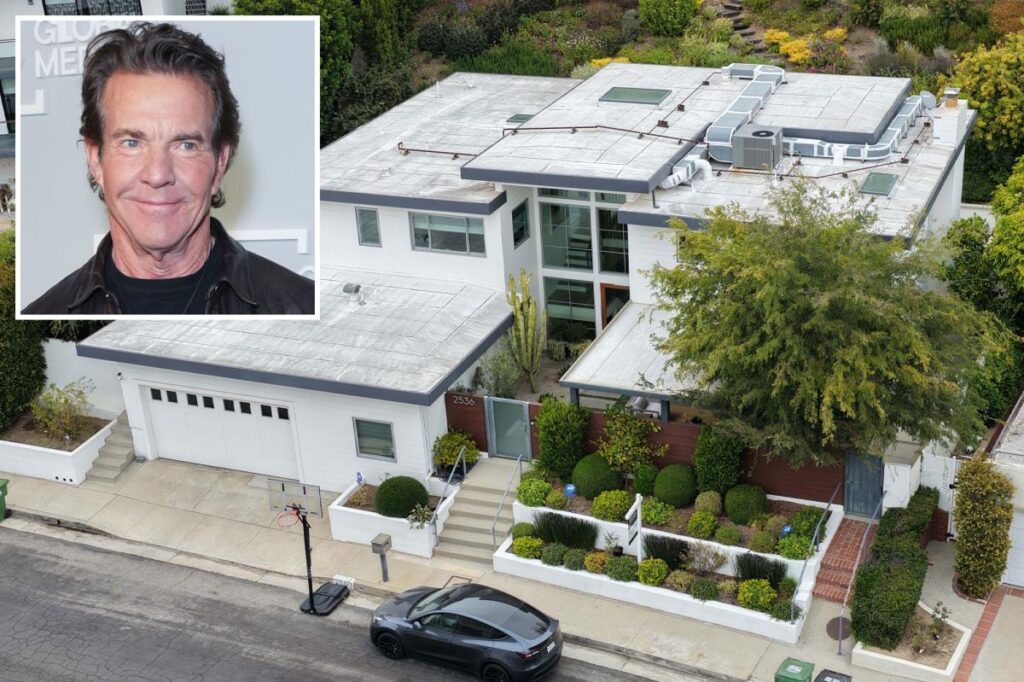 Hollywood exodus ramps up as Dennis Quaid lists LA mansion