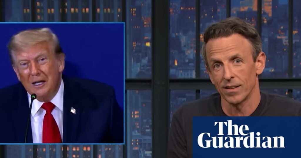 Seth Meyers on Trump 2.0: ‘Every day is a constant stream of humiliation’ | Late-night TV roundup Seth Meyers on Trump 2.0: ‘Every day is a constant stream of humiliation’ | Late-night TV roundup