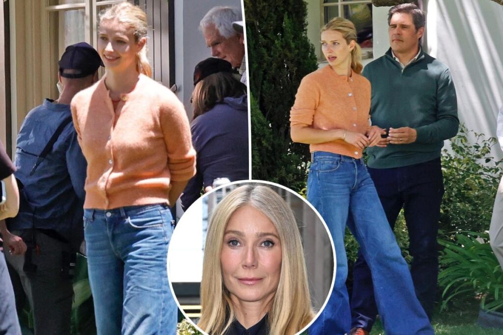Apple Martin looks exactly like mom Gwyneth Paltrow as she films her first big movie role Apple Martin looks exactly like mom Gwyneth Paltrow as she films her first big movie role