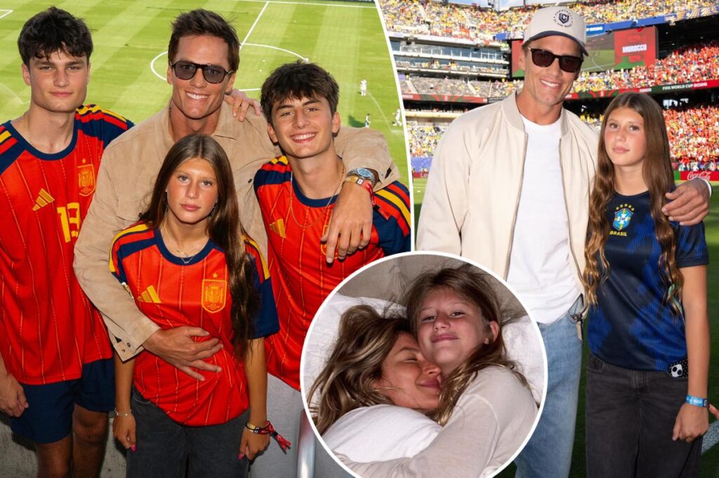 Tom Brady’s daughter Vivian, 13, is Gisele Bündchen’s mini-me in new FIFA World Cup photos shared to Instagram Tom Brady's daughter Vivian, 13, is Gisele Bündchen's mini-me in new FIFA World Cup photos shared to Instagram