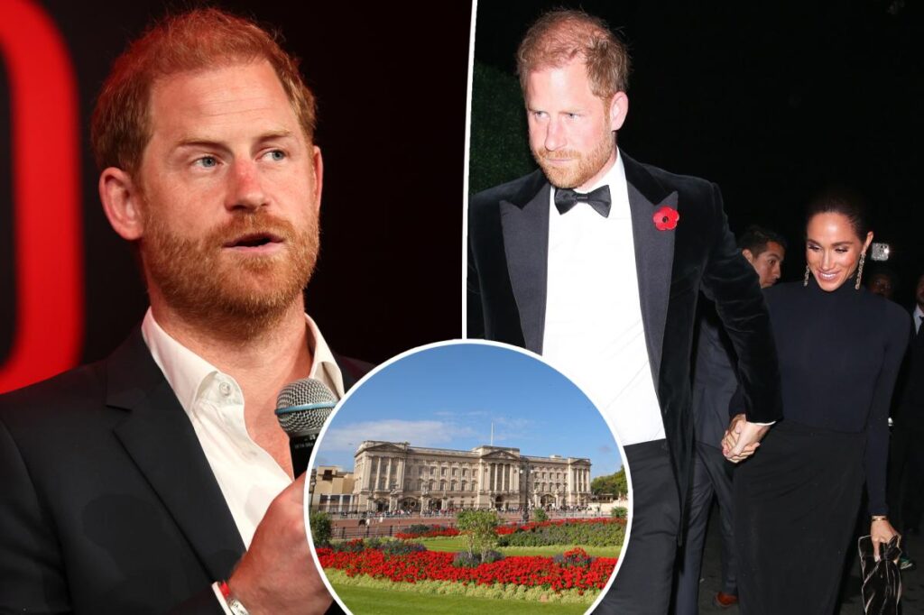 Prince Harry's accommodations revealed for next UK visit after Buckingham Palace debacle