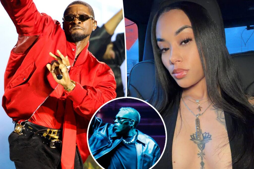 Usher fan disses singer again as she admits she went to concert for Chris Brown