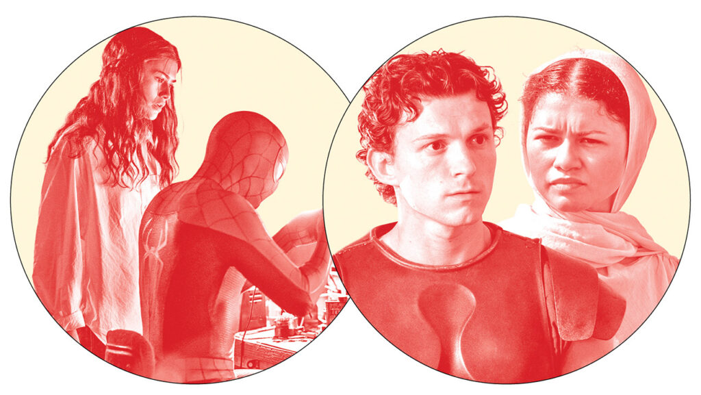 Tom Holland and Zendaya become the first married couple to co-star in two summer tentpoles.