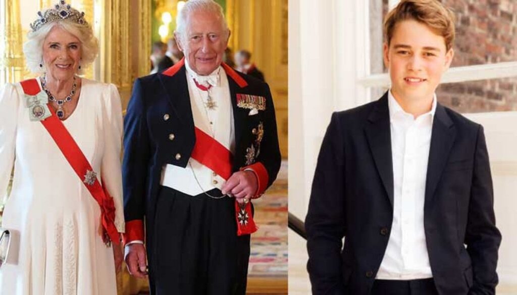 King Charles and Queen Camilla celebrate Prince George’s birthday