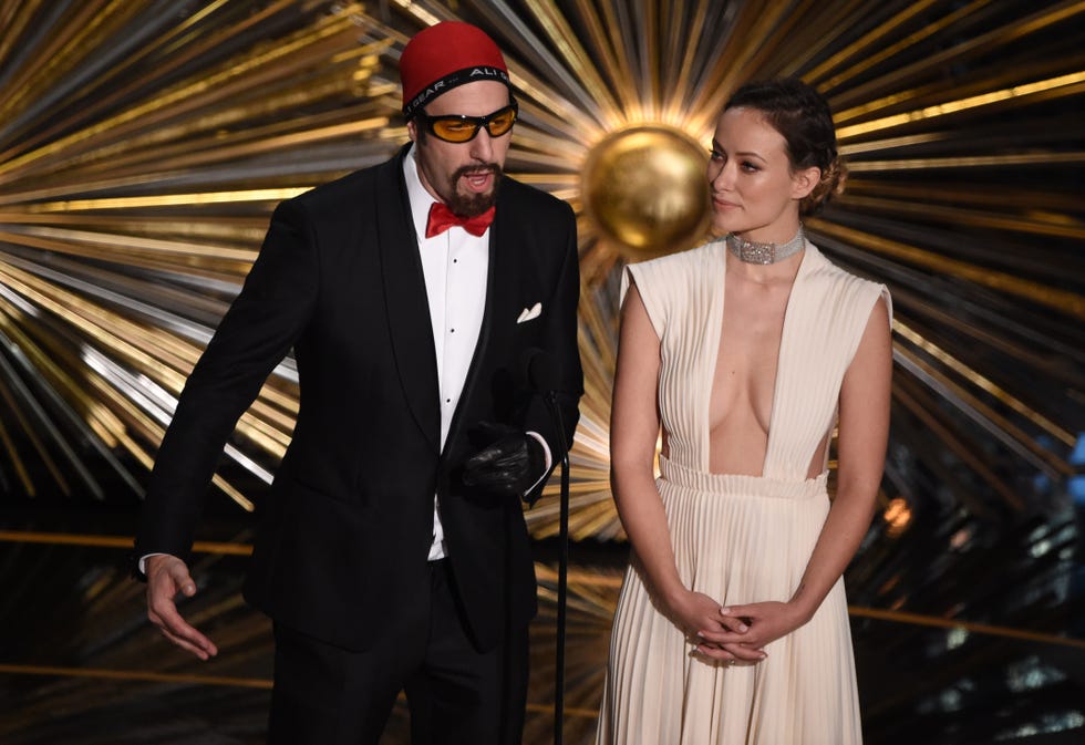 Ali G, Sacha Baron Cohen, Olivia Wilde Oscars Ali G, Sacha Baron Cohen, Olivia Wilde Oscars