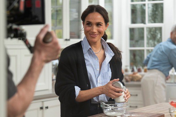 Meghan, Duchess of Sussex and Tan France in episode 203 of With Love, Meghan