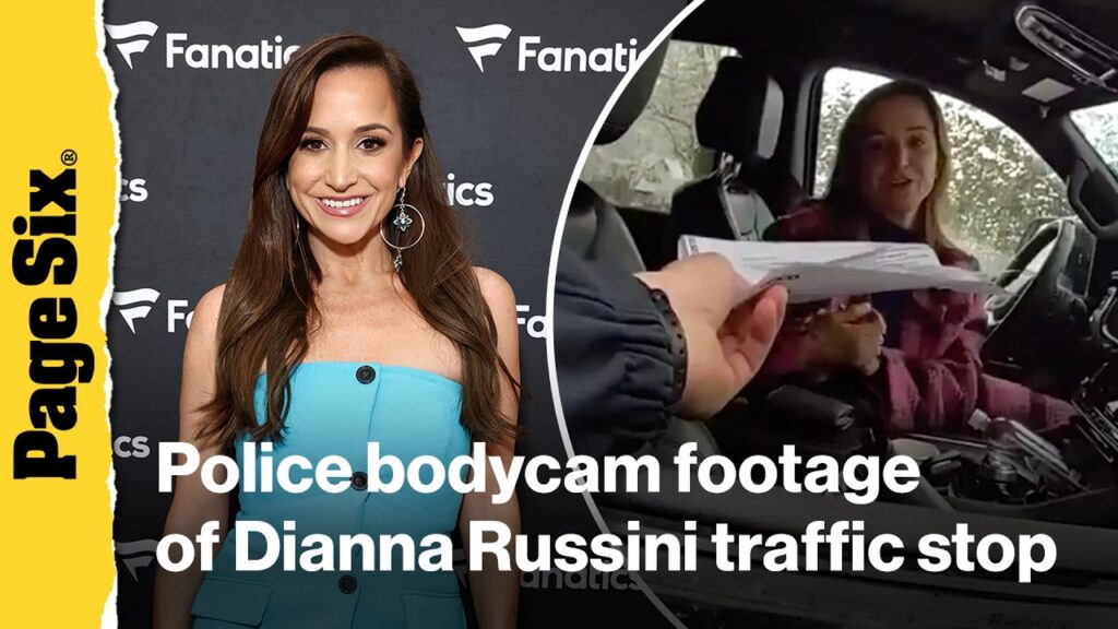 Watch police bodycam footage of Dianna Russini’s traffic stop Watch police bodycam footage of Dianna Russini's traffic stop