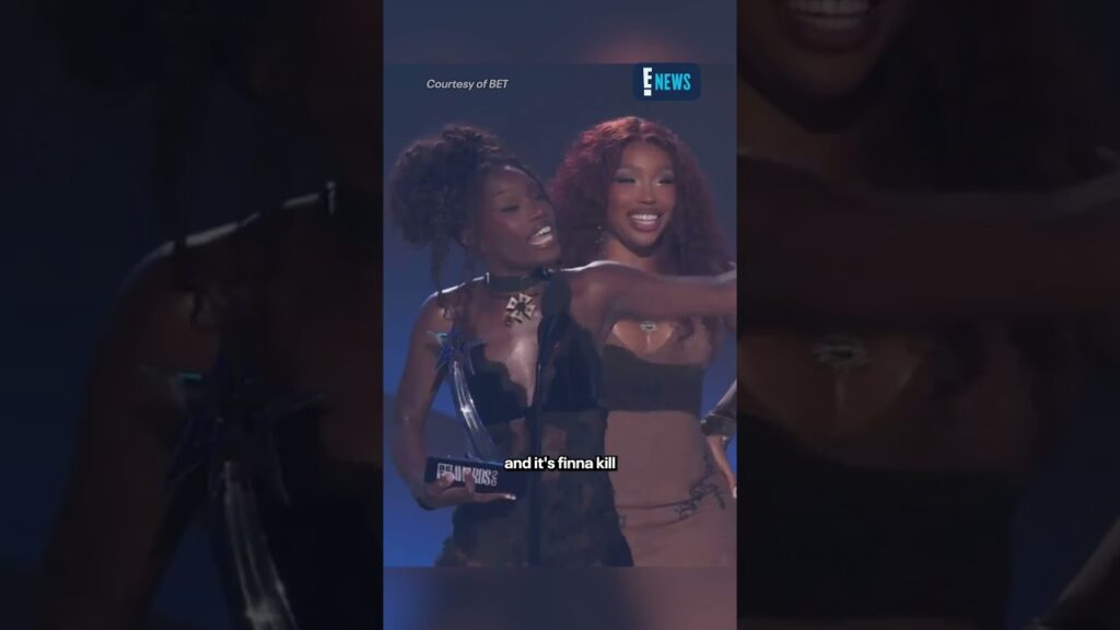 The saxophones were literally getting louder for SZA and Doechii. 🎷😂 #BETAwards