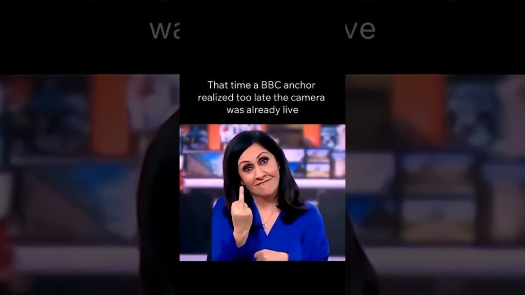 That time a BBC anchor realized too late the camera was already live π That time a BBC anchor realized too late the camera was already live π