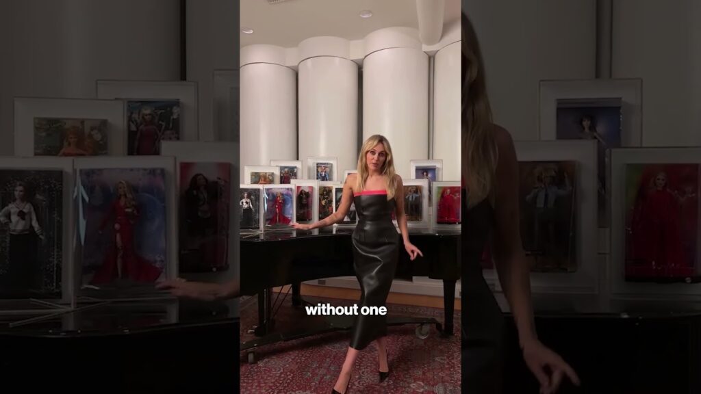 Miley Cyrus receives her own Barbie Doll 💖 #shorts
