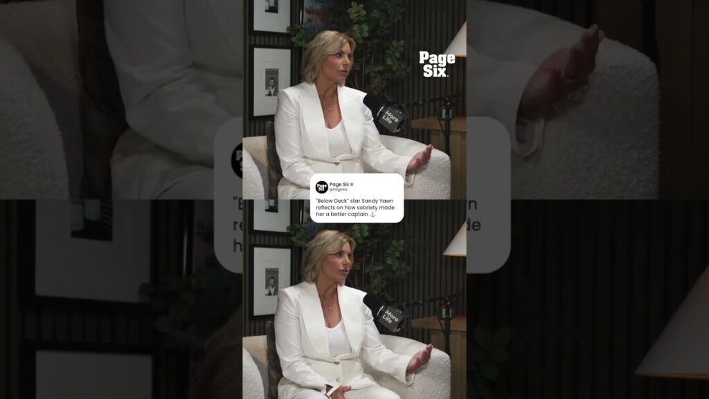 “Below Deck’s” Captain Sandy Yawn explains how getting sober made her a better leader #shorts "Below Deck's" Captain Sandy Yawn explains how getting sober made her a better leader #shorts