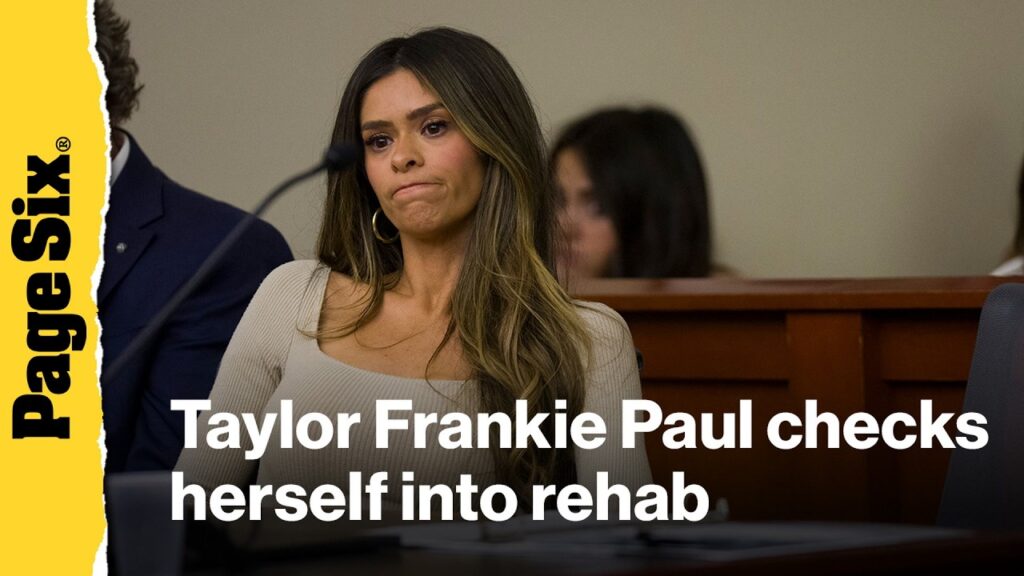 Taylor Frankie Paul checks herself into rehab as co-parenting drama escalates
