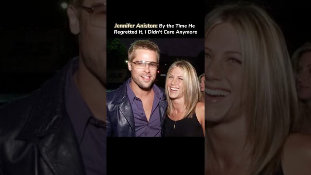 Jennifer Aniston: By the Time He Regretted It, I Didn't Care Anymore#Jennifer #celebritycouples
