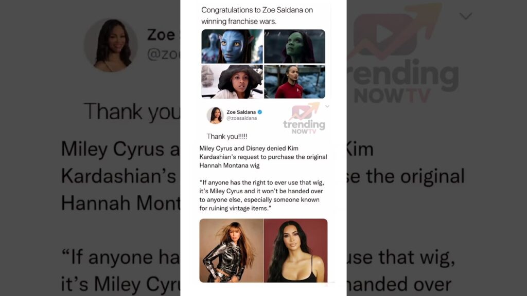 Congratulations to Zoe Saldana #viral