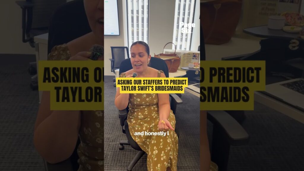 We asked our Page Six staffers who they think will be Taylor’s bridesmaids for the big day 👀 #shorts
