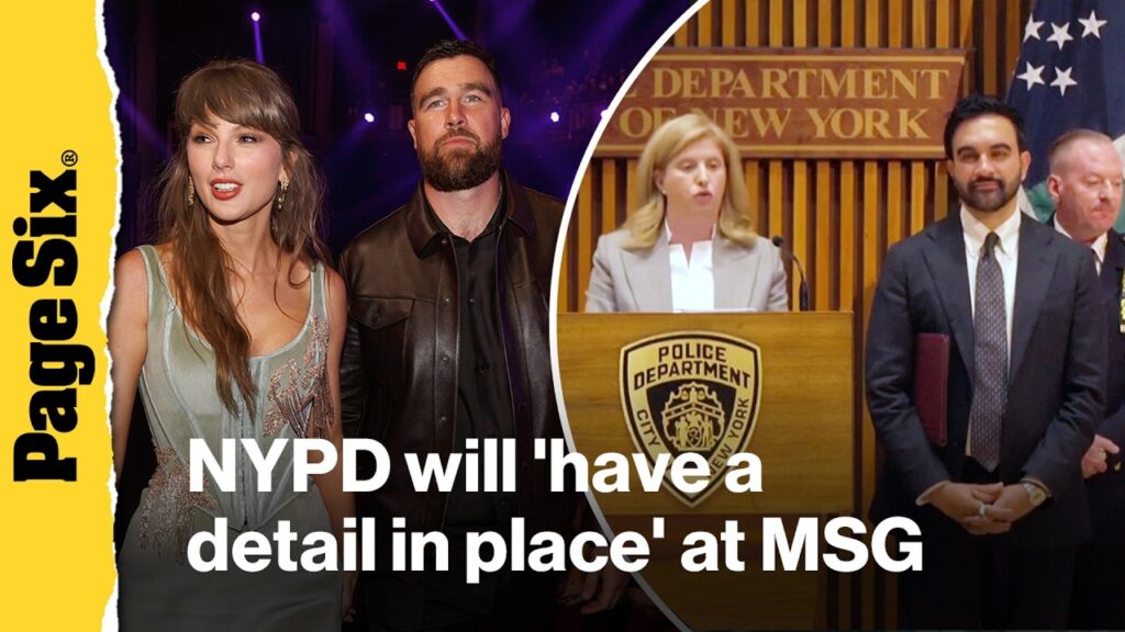 NYPD to have security detail at Madison Square Garden amid Taylor Swift wedding speculation
