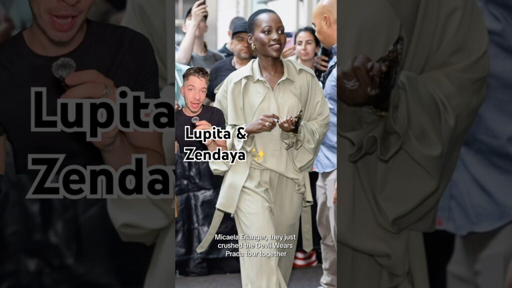 Queen/Goddess behavior👑 Lupita & Zendaya Odyssey looks🏛️ #fashionnews #zendaya #lupita