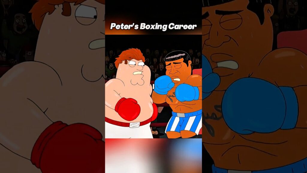 Peter's Boxing Career #familyguy #shorts