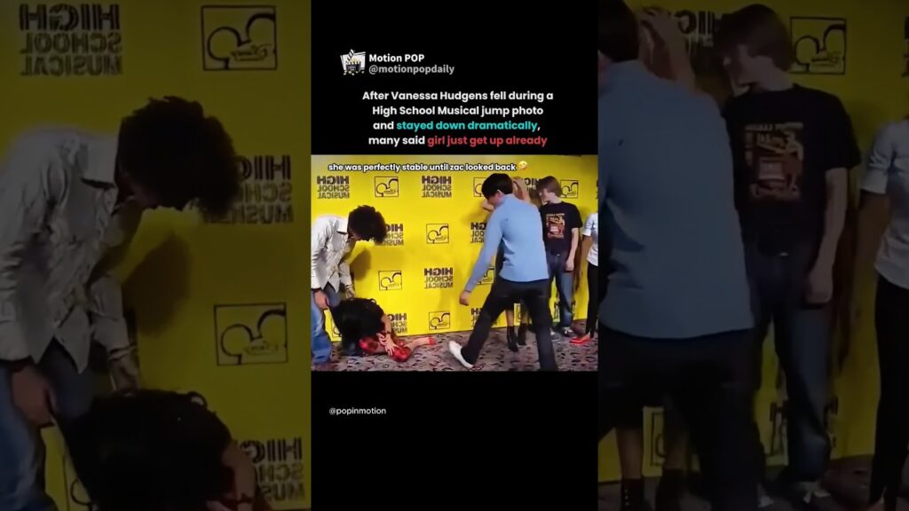 vanessa hudgens staying on the floor after that jump shot still annoys everyone #highschoolmusical vanessa hudgens staying on the floor after that jump shot still annoys everyone #highschoolmusical