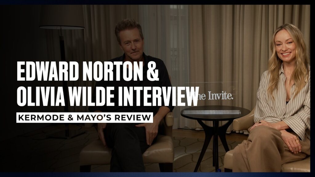 Mark Kermode & Simon Mayo Interview Edward Norton & Olivia Wilde