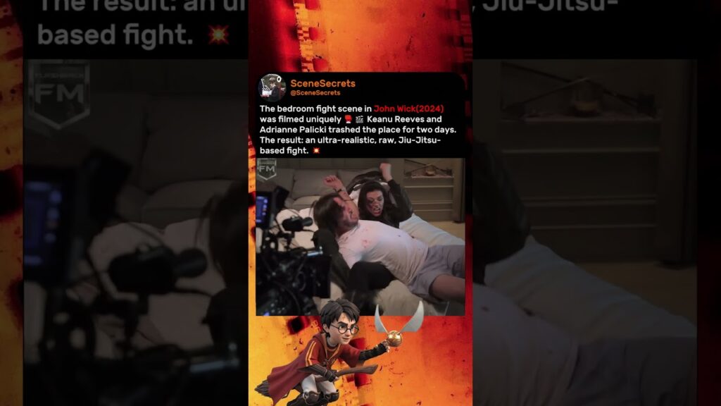 Keanu Reeves Spent Two Days Trashing This Room For Real! 😱🥊 Keanu Reeves Spent Two Days Trashing This Room For Real! 😱🥊