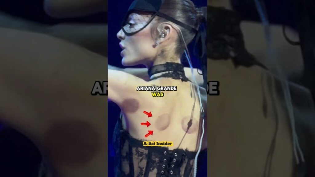 One Detail on Ariana Grande’s Back Started a Debate 😳 #arianagrande
