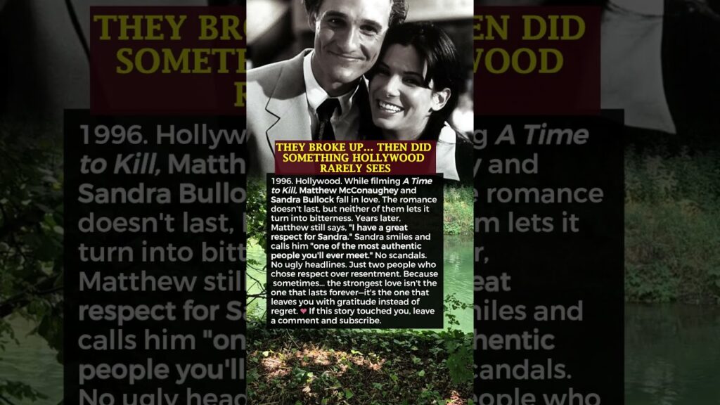 THEY BROKE UP… THEN DID SOMETHING HOLLYWOOD RARELY SEES THEY BROKE UP... THEN DID SOMETHING HOLLYWOOD RARELY SEES