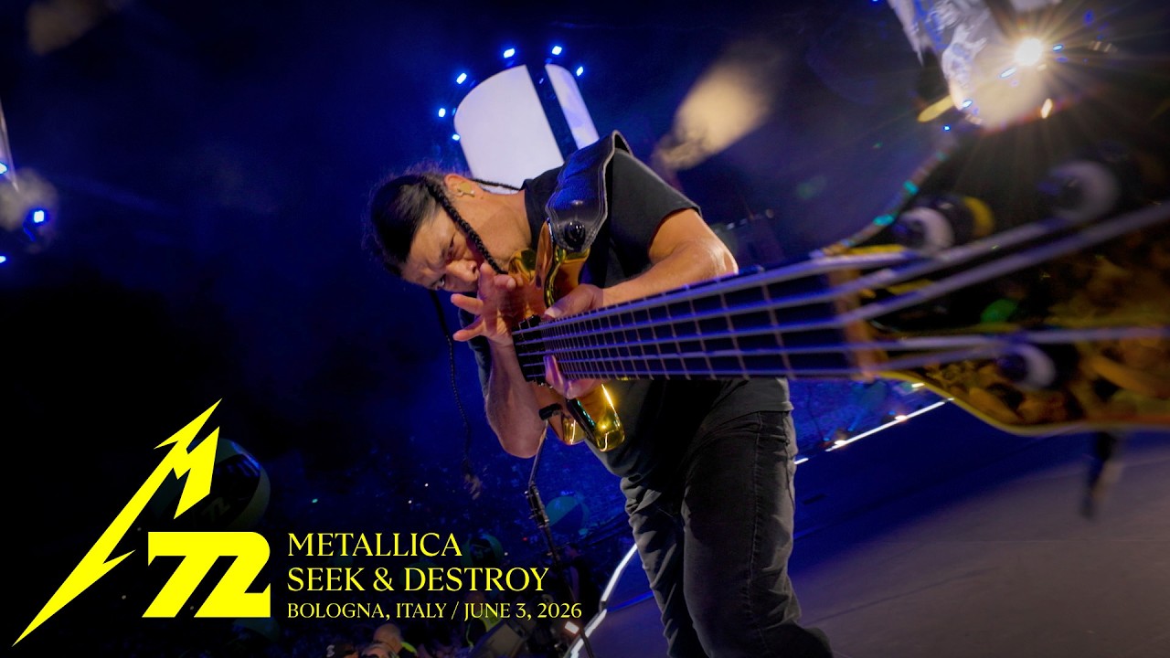 Metallica: Seek & Destroy (Live in Bologna, Italy - June 3, 2026) - YouTube