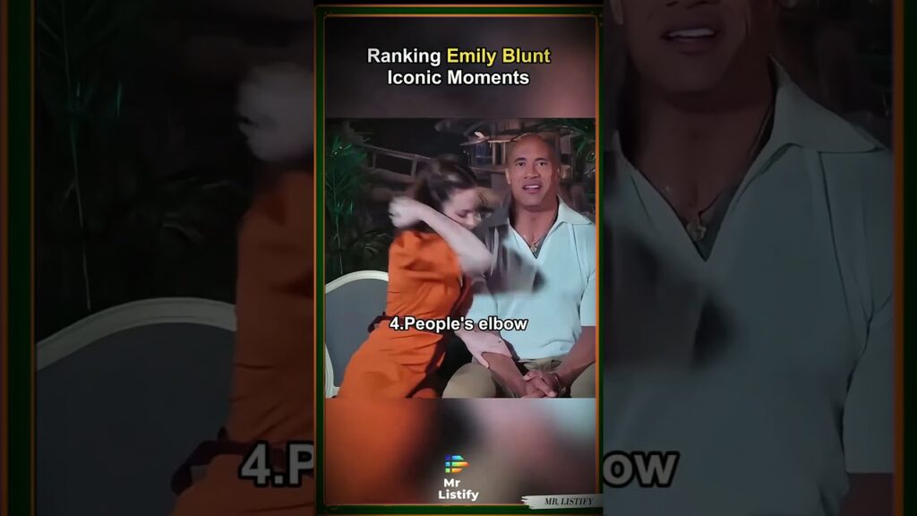 Ranking Emily Blunt iconic moments!!  #emilyblunt #ranking