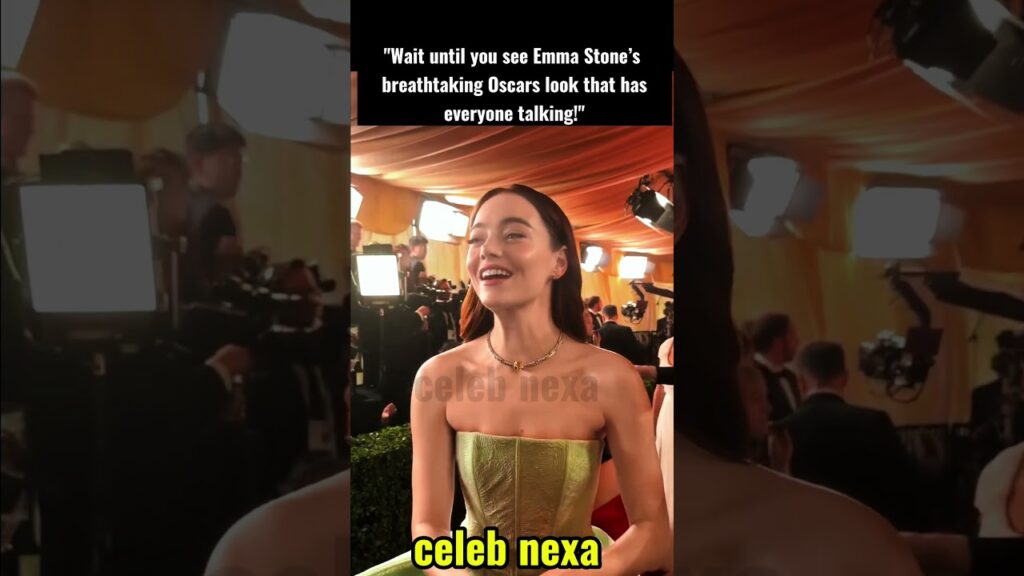 Emma Stoneโs Stunning Oscars 2026 Red Carpet Look Turns Heads! ๐๐ Emma Stoneโs Stunning Oscars 2026 Red Carpet Look Turns Heads! ๐๐
