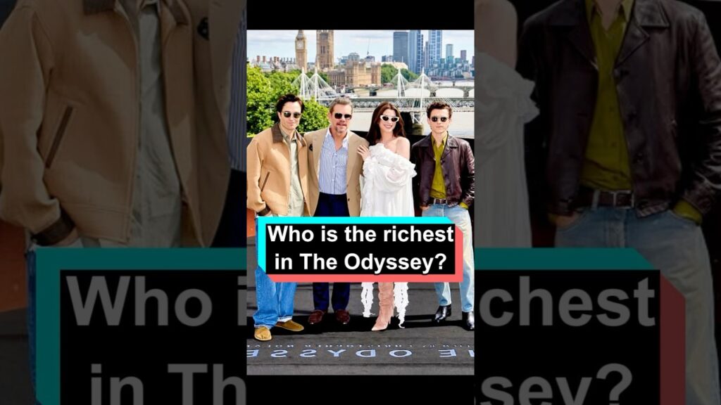 No one seems to realize that Anne Hathaway is not actually the richest member of The Odyssey cast. T