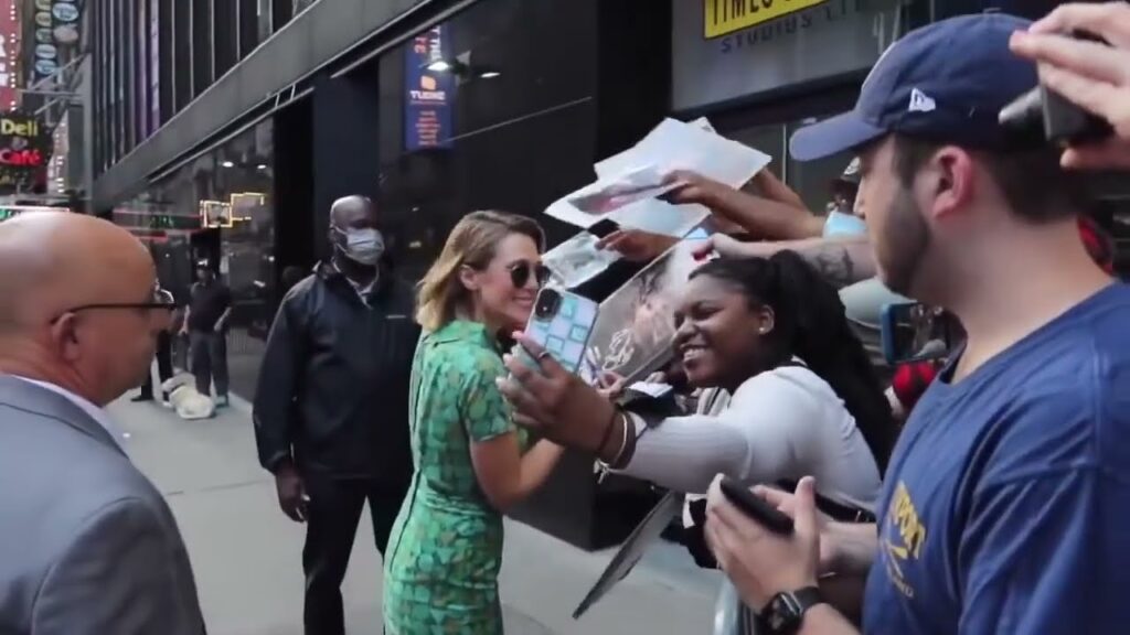 Elizabeth Olsen at GMA today