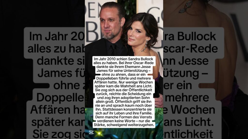 Sandra Bullock: Verraten, geschwiegen und stärker denn je Sandra Bullock: Verraten, geschwiegen und stärker denn je