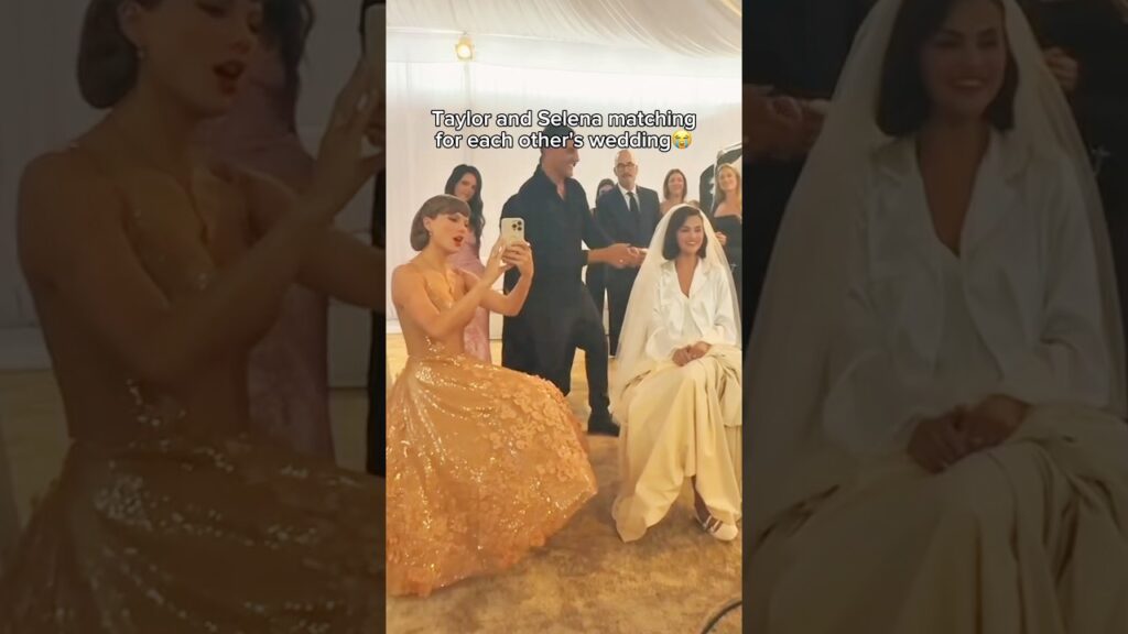 Taylor Swift's wedding matches with Selena Gomez