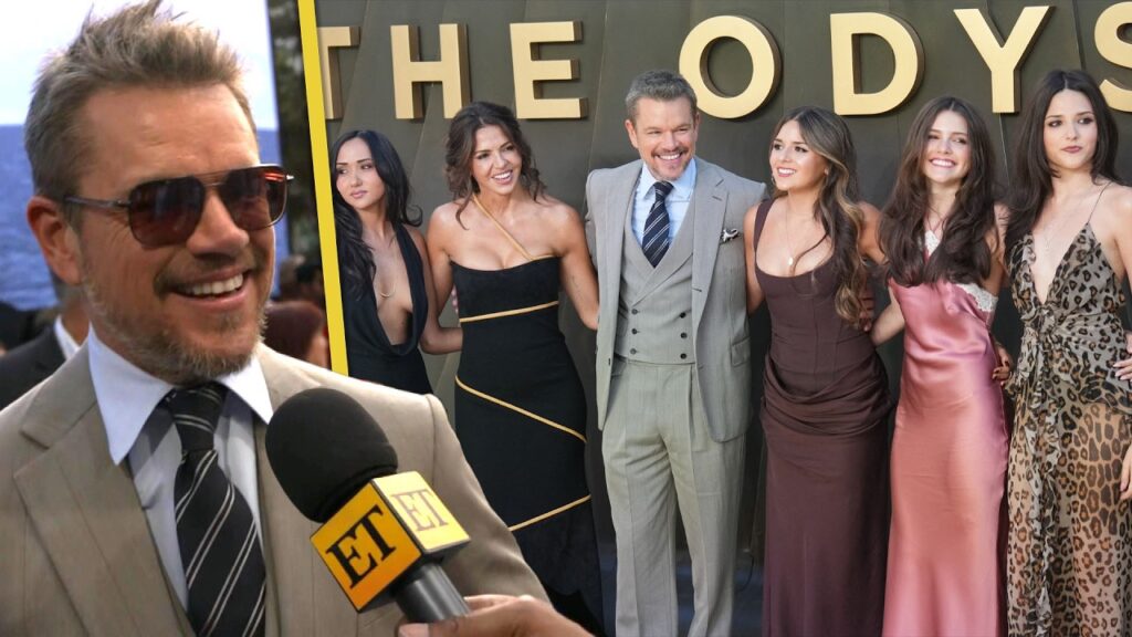 Matt Damon TEARED UP Seeing His Kids All Grown Up at ‘The Odyssey’ Premiere (Exclusive) Matt Damon TEARED UP Seeing His Kids All Grown Up at 'The Odyssey' Premiere (Exclusive)