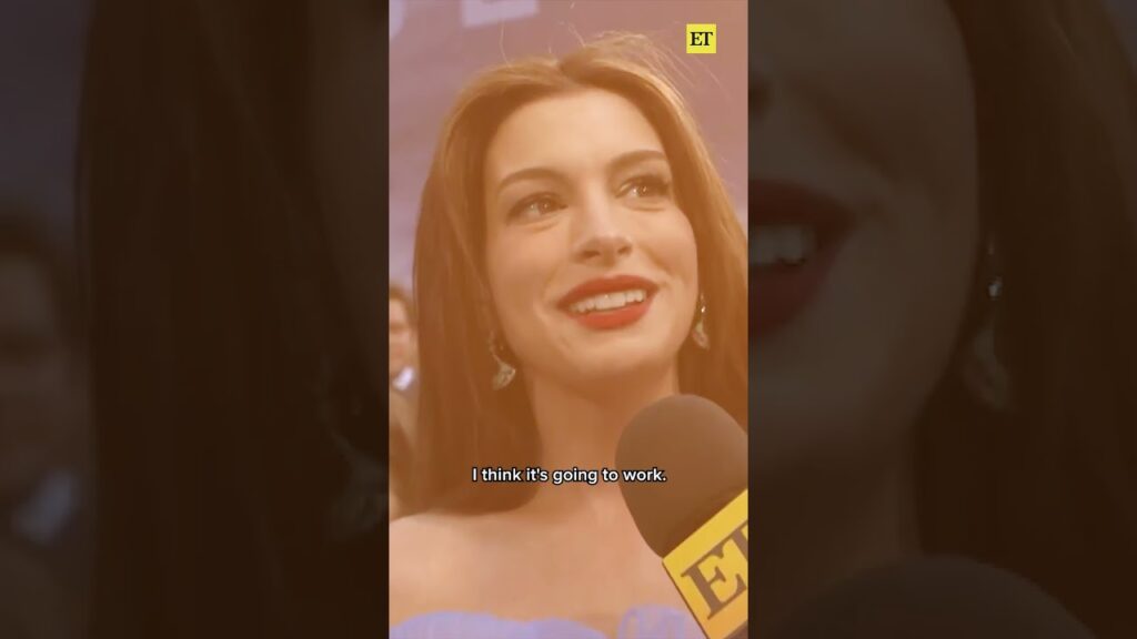 Anne Hathaway Reacts to Going Viral For Wearing Dress Backwards Anne Hathaway Reacts to Going Viral For Wearing Dress Backwards