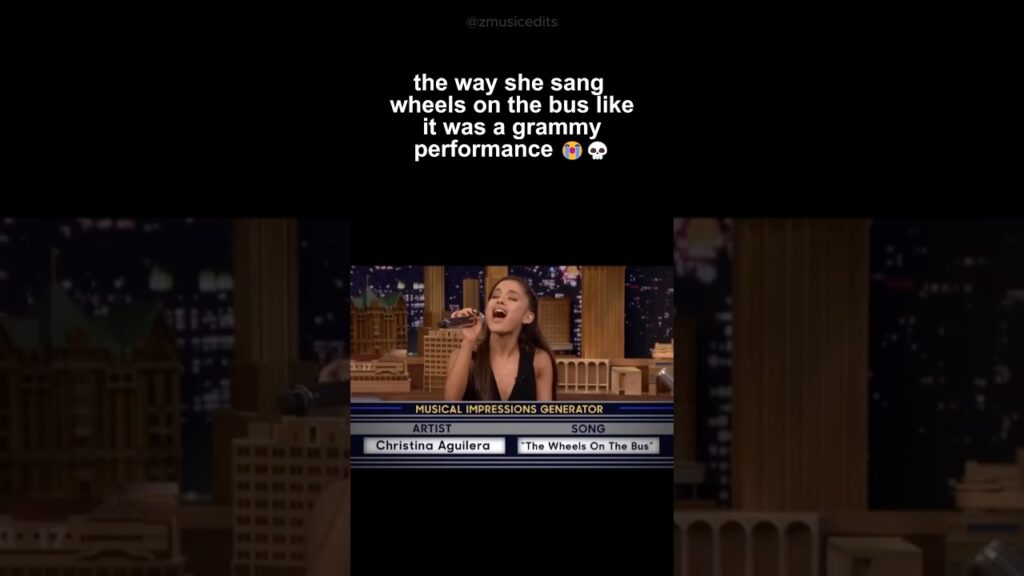 Ariana Grande SHOCKED the world with this Christina Aguilera impression 🤯🔥 #shorts #arianagrande