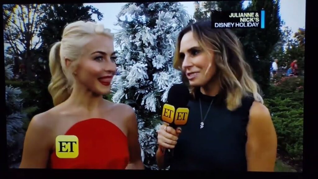 Julianne Hough & Nick Lachey Hosting Disney Magical Holiday Celebration