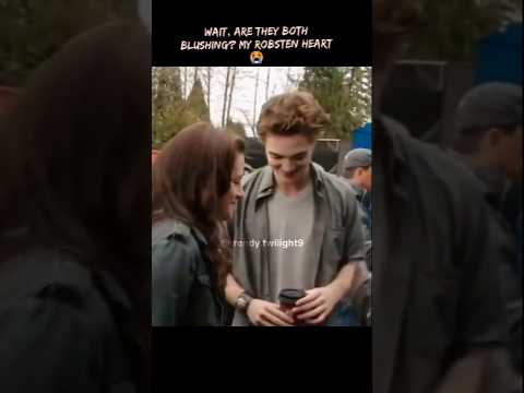 Rob Making Kristen Blush on Her 19th Birthday💗🥀#twilight#robsten#bella#edward#bloopers#bts Rob Making Kristen Blush on Her 19th Birthday💗🥀#twilight#robsten#bella#edward#bloopers#bts