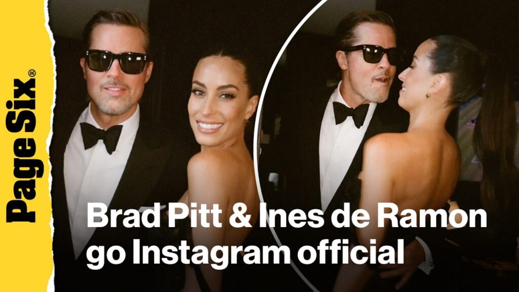 Brad Pitt and Ines de Ramon go Instagram official with pics from Taylor Swift’s wedding Brad Pitt and Ines de Ramon go Instagram official with pics from Taylor Swift's wedding