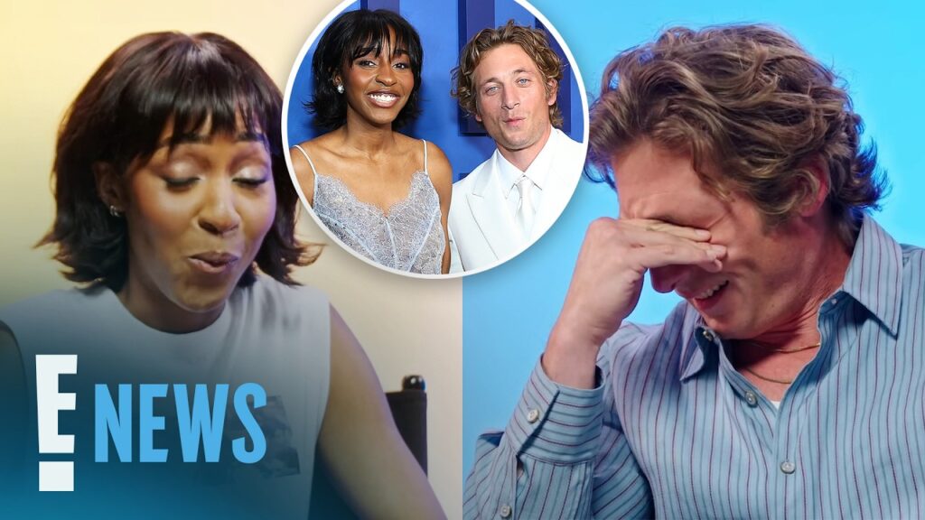 The Bear’s Jeremy Allen White FAILS Ayo Edebiri’s Real Name Quiz | E! News The Bear's Jeremy Allen White FAILS Ayo Edebiri's Real Name Quiz | E! News