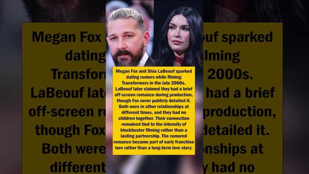 Megan & Shia’s Transformers Rumor Megan & Shia’s Transformers Rumor