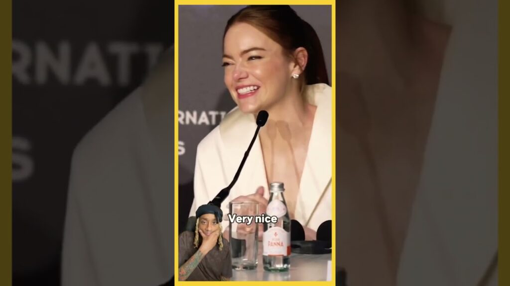 Emma Stone Funny Moment🎬 #YouTubeShorts #Funny