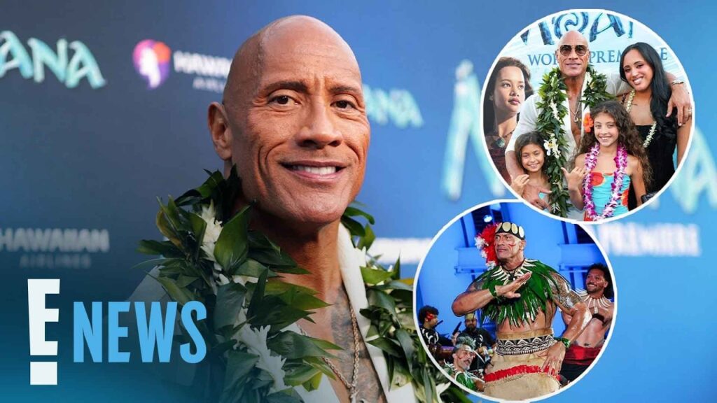 Dwayne Johnson Details on Emotional Performance With Daughters at Moana Premiere | E! News Dwayne Johnson Details on Emotional Performance With Daughters at Moana Premiere | E! News